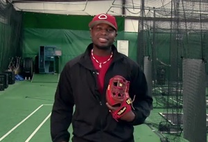 Brandon Phillips talks about the path he took to play baseball and his Wilson glove. 