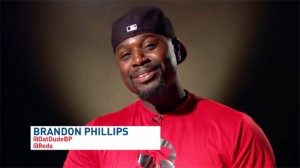 Brandon Phillips discusses why he loves to wear a mic and describes the experience in a game when he wore one for MLB.