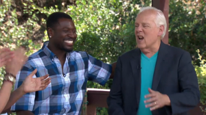 All-Star Cincinnati Reds second baseman Brandon Phillips hangs out with the Home & Family gang!