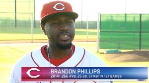 Brandon Phillips and some of his teammates discuss goals for the 2015 season. 