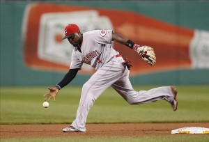 Reds Second Baseman Brandon Phillips returned to the field for spring training this week. 